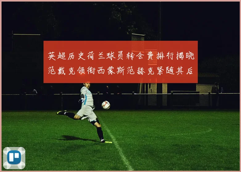 英超历史荷兰球员转会费排行揭晓范戴克领衔西蒙斯范赫克紧随其后